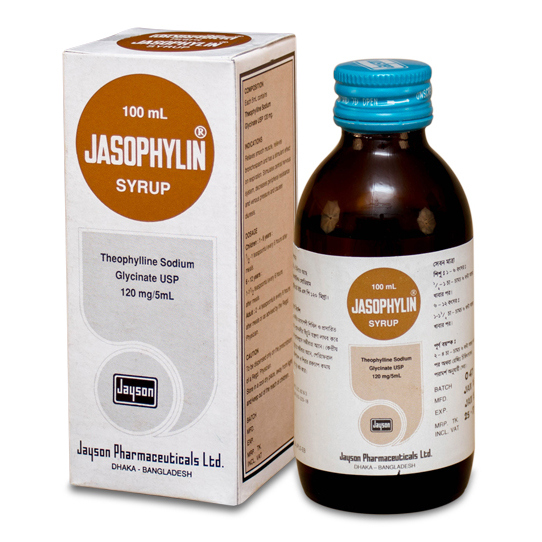 Jasophylin Syrup 120 mg/5 ml