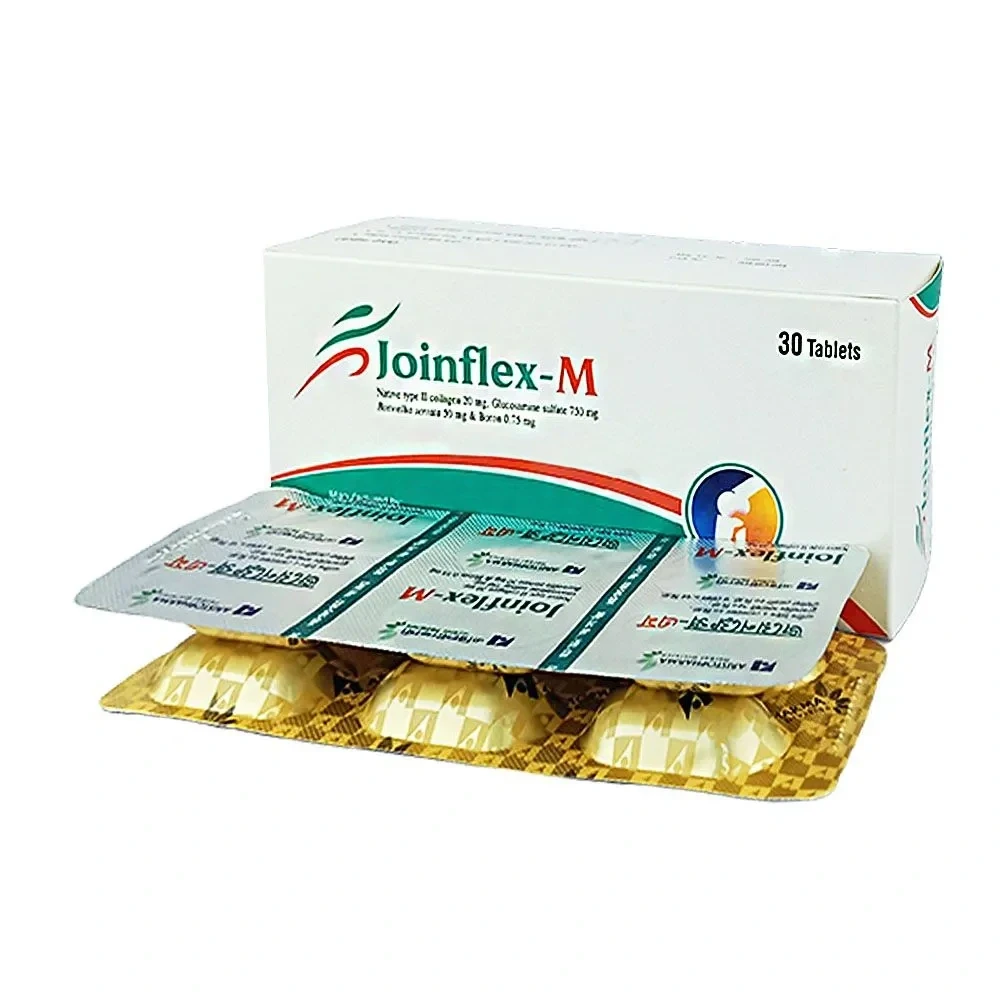 Joinflex-M Tablet 20 mg+750 mg+50 mg+0.75 mg