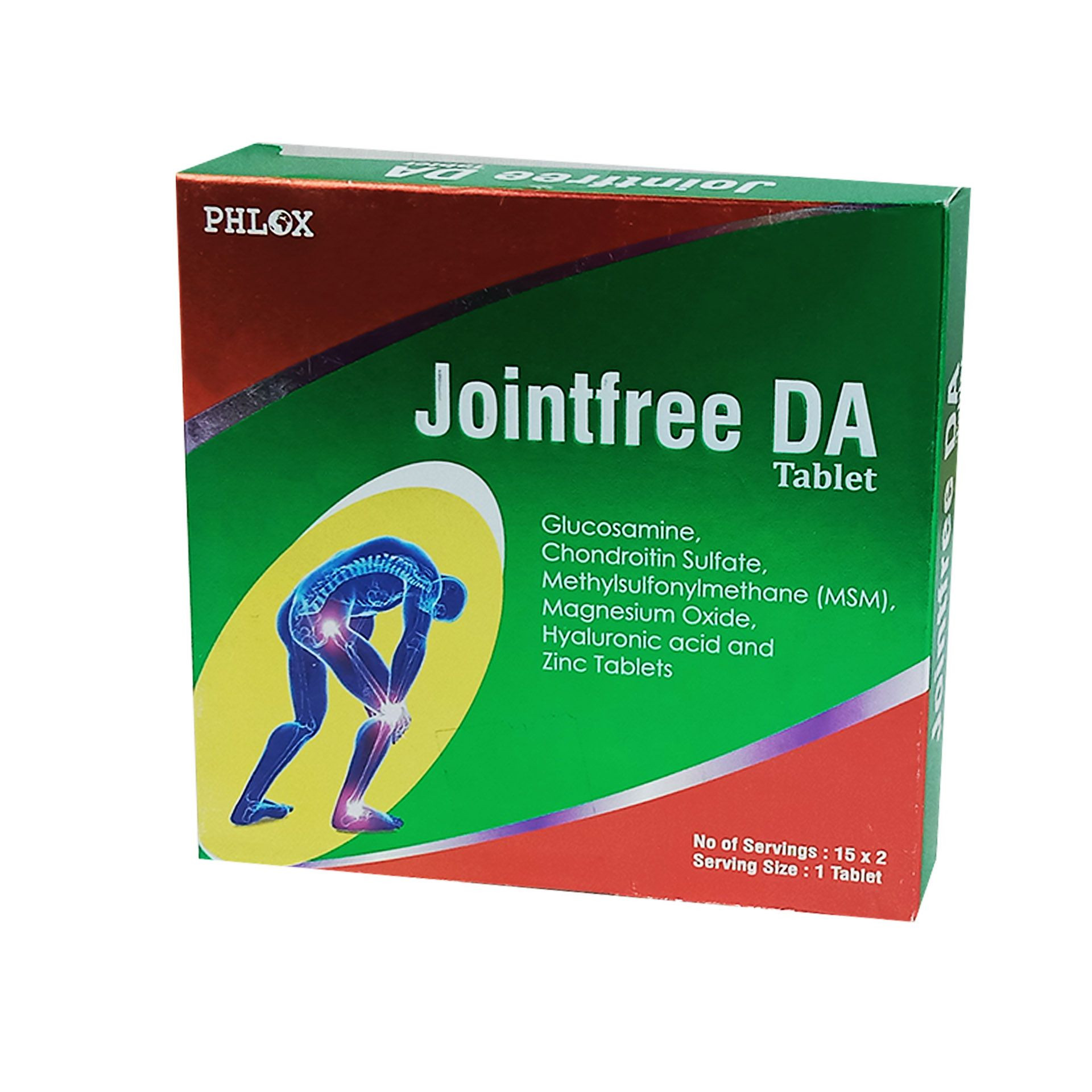 Jointfree DA জয়েন্টফ্রি ডিএ - Glucosamine + Chondroitin Sulfate