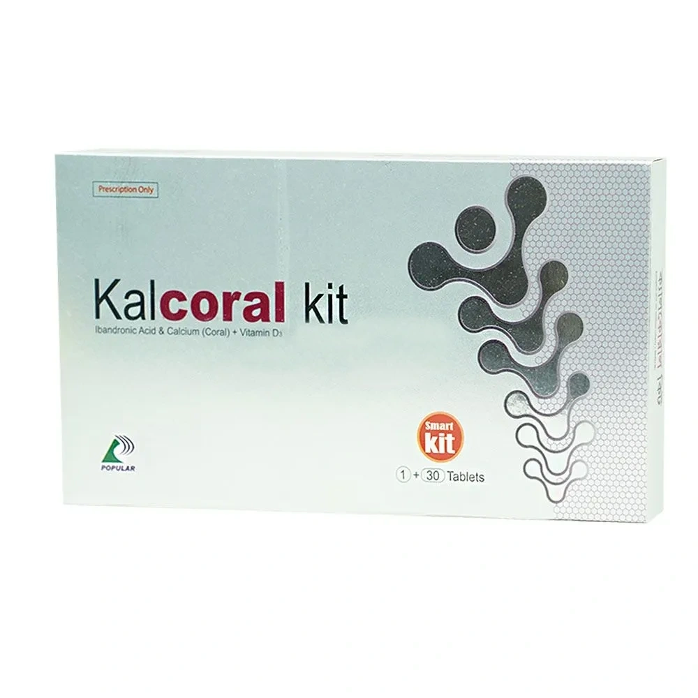 Kalcoral kit Tablet 150 mg+600 mg+400 IU