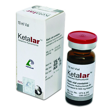 Ketalar IM/IV Injection 50 mg/ml