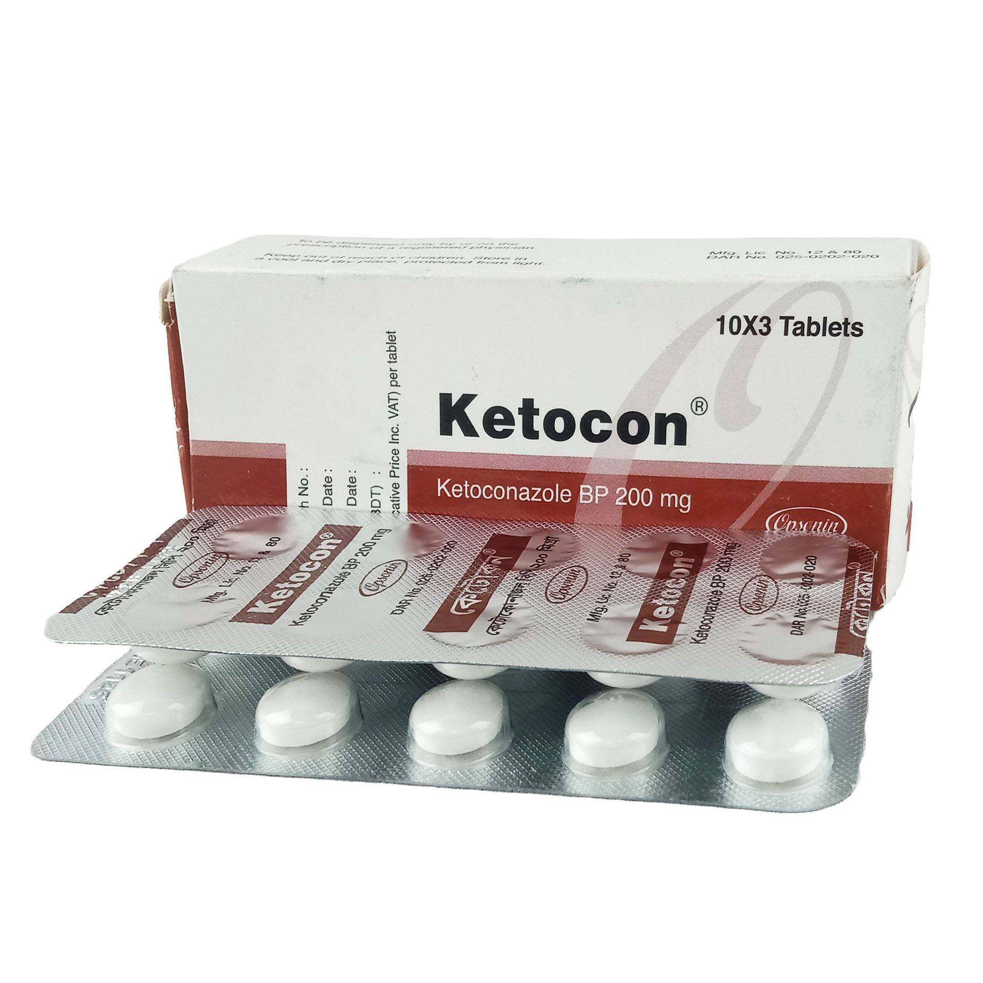 Ketocon Tablet 200 mg