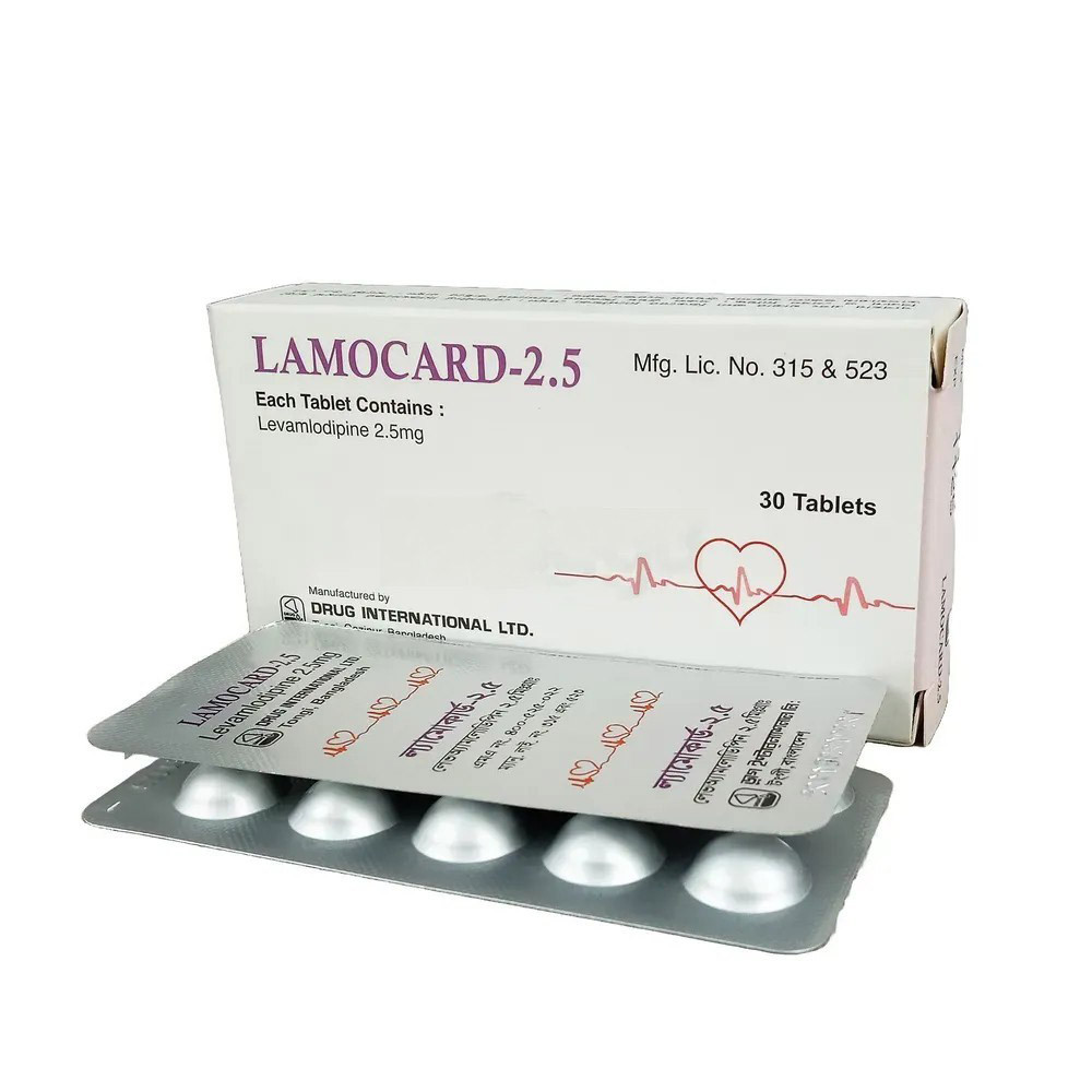 Lamocard Tablet 2.5 mg