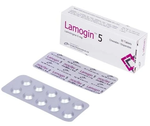 Lamogin Dispersible Tablet 5 mg