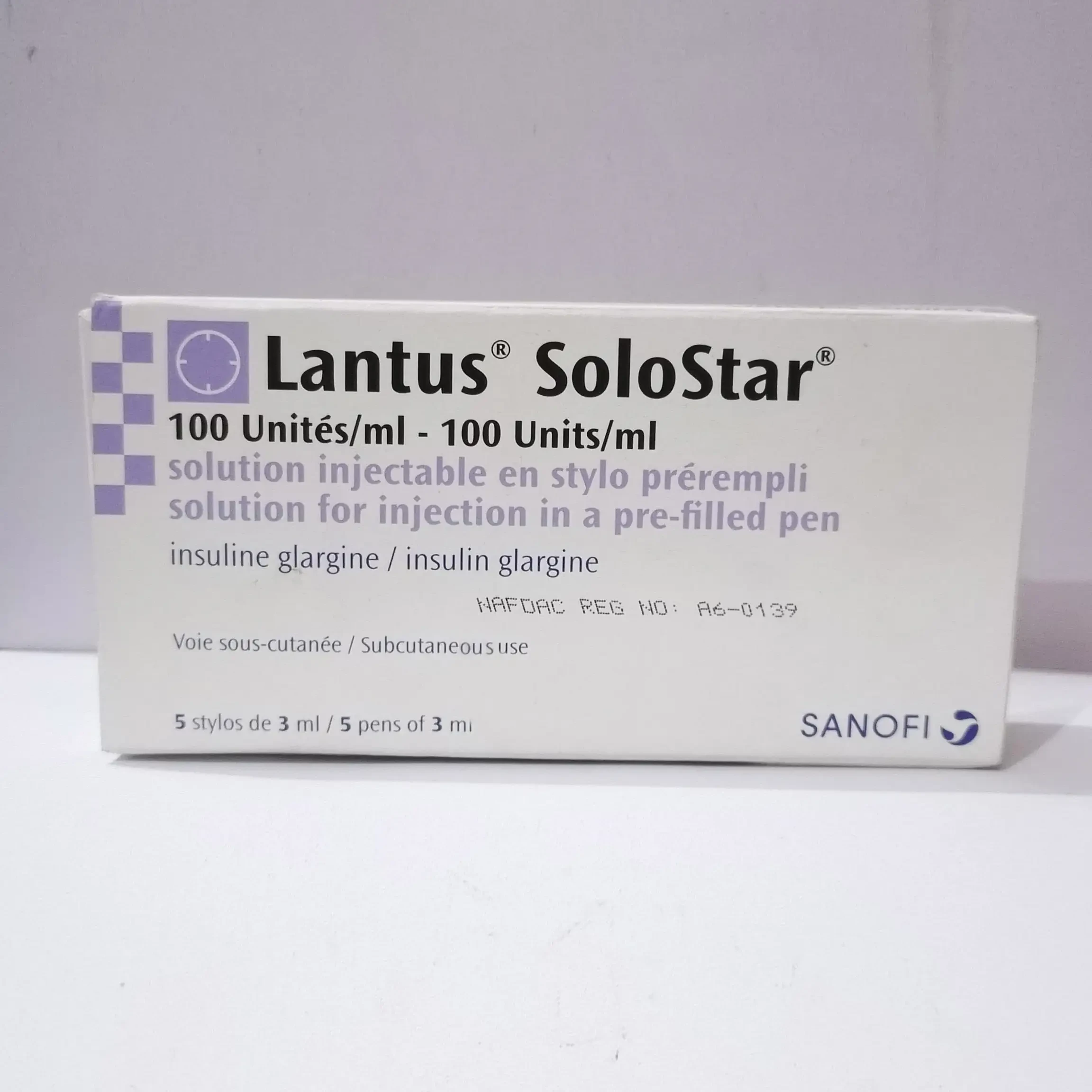 Lantus SoloStar SC Injection 100 IU/ml