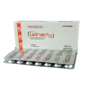 Larb Plus Tablet 100 mg+12.5 mg