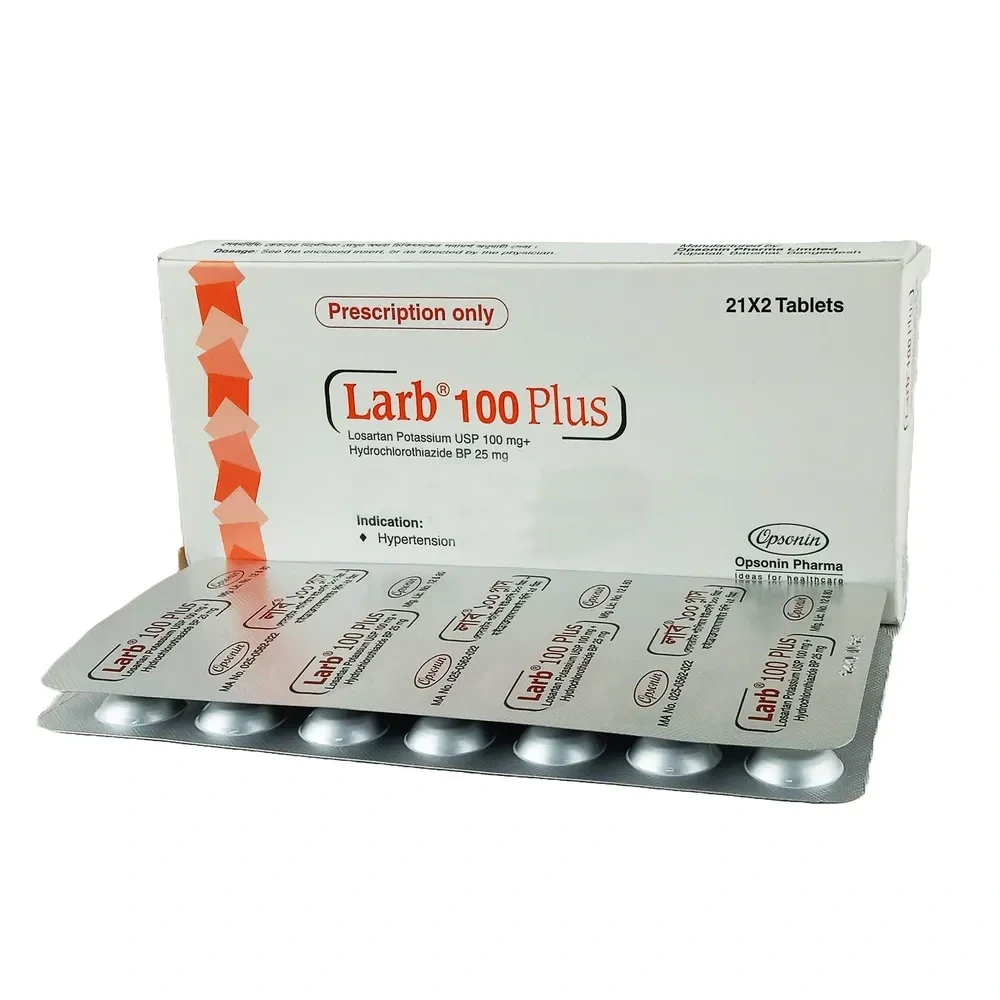Larb Plus Tablet 100 mg+25 mg