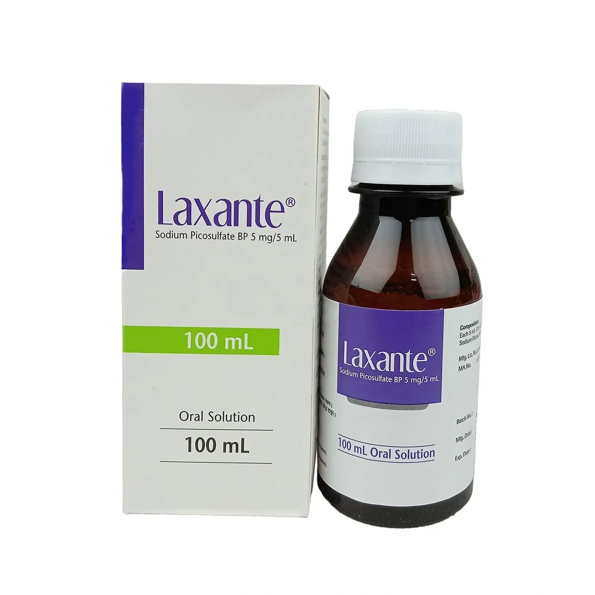 Laxante Oral Solution 5 mg/5 ml