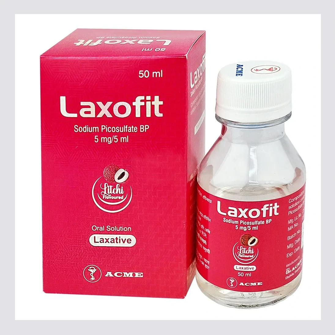 Laxofit Oral Solution 5 mg/5 ml