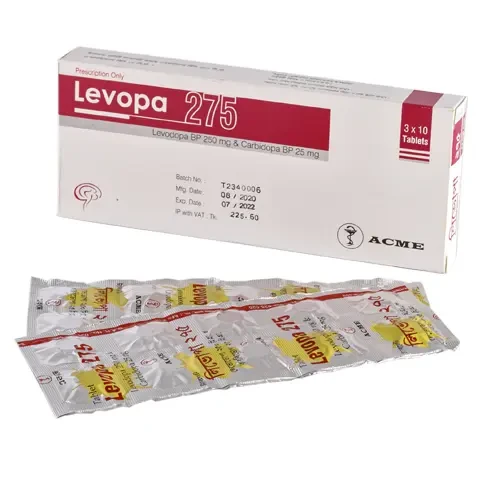Levopa Tablet 250 mg+25 mg