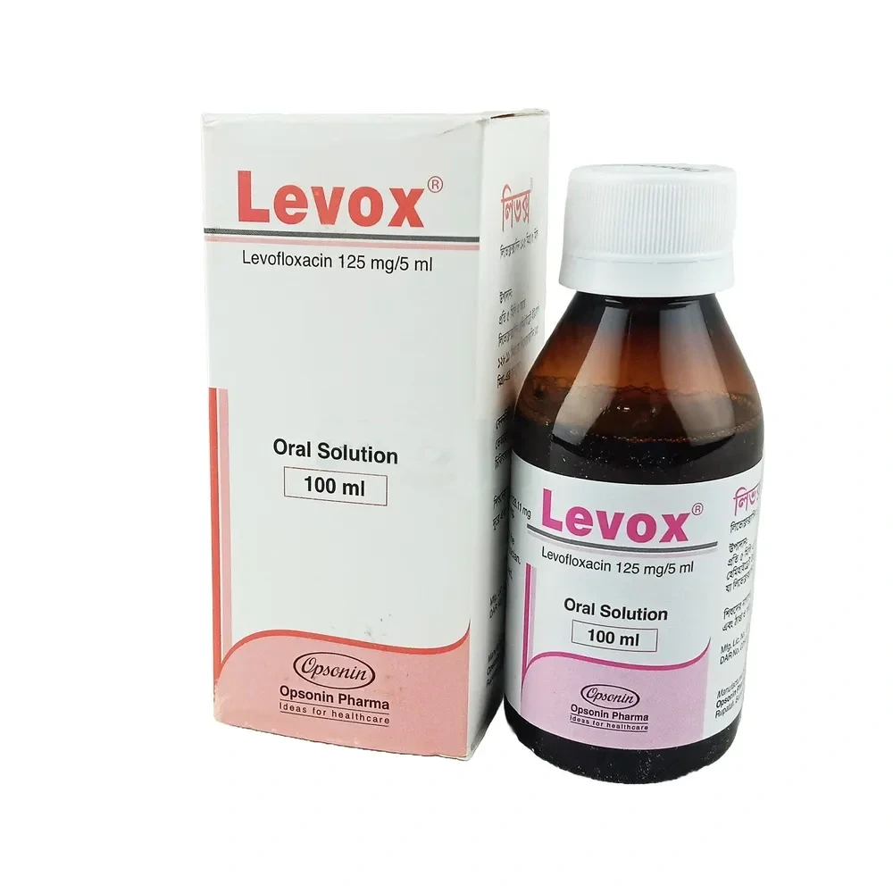 Levox Oral Solution 125 mg/5 ml