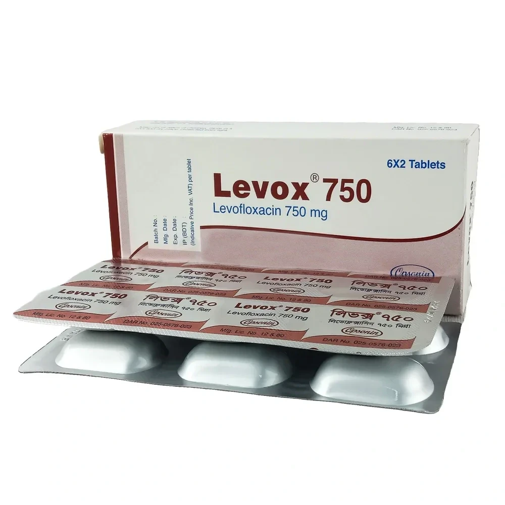 Levox Tablet 750 mg
