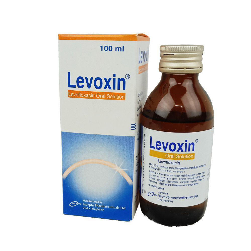 Levoxin Oral Solution 125 mg/5 ml