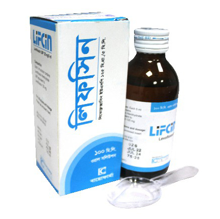 Lifcin Oral Solution 125 mg/5 ml