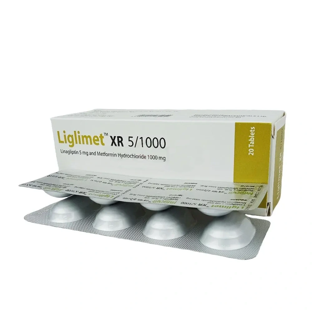 Liglimet XR Tablet (Extended Release) 5 mg+1000 mg