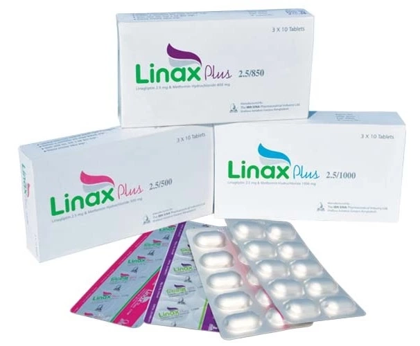 Linax Plus Tablet 2.5 mg+1000 mg