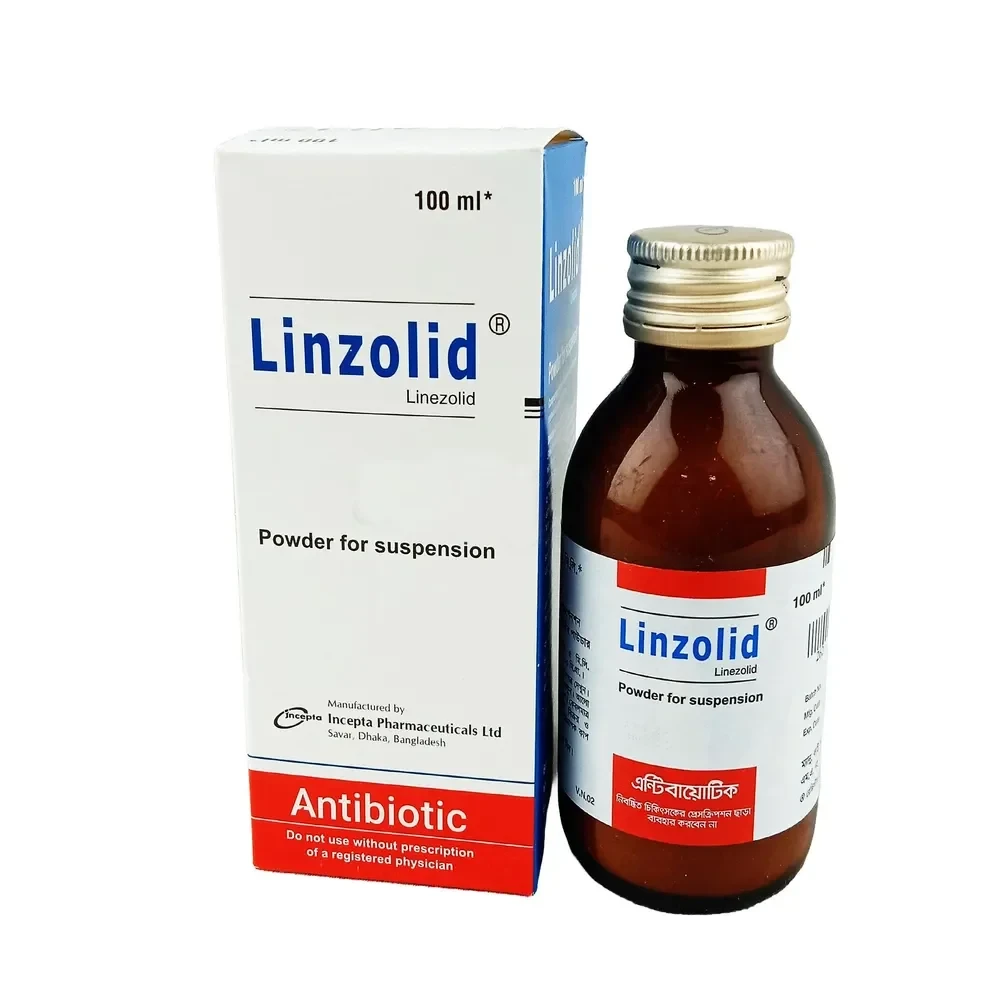 Linzolid Powder for Suspension 100 mg/5 ml