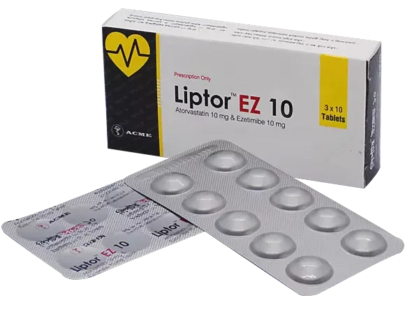 Liptor EZ Tablet 10 mg+10 mg