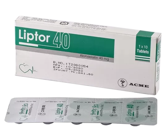 Liptor Tablet 40 mg