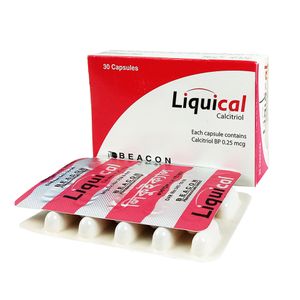 Liquical Capsule (Liquid Filled) 0.25 mcg