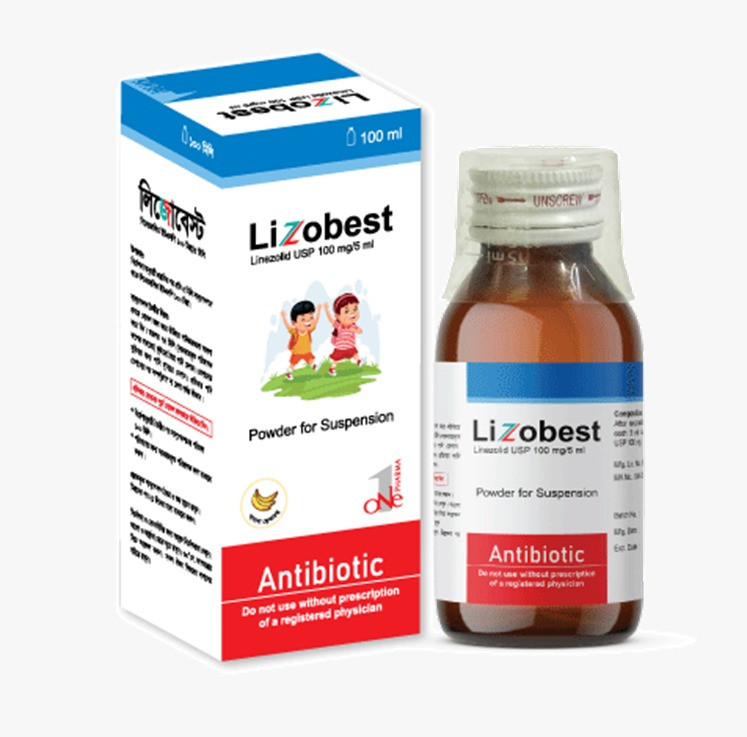 Lizobest Powder for Suspension 100 mg/5 ml