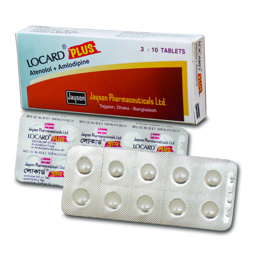 Locard Plus Tablet 5 mg+50 mg