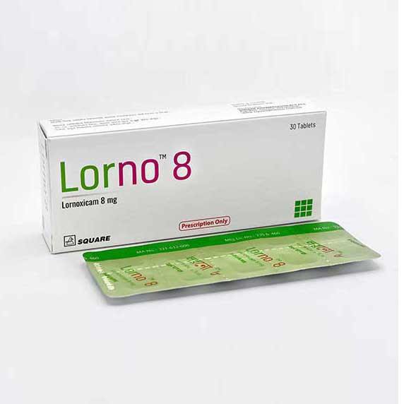 Lorno Tablet 8 mg