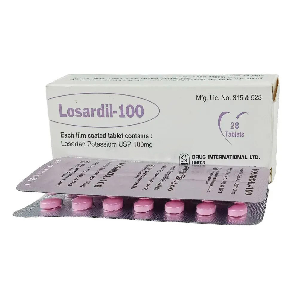 Losardil Tablet 100 mg