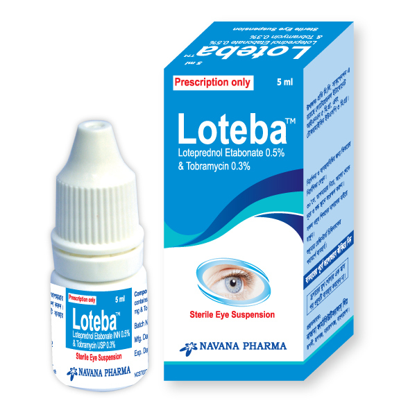Loteba Ophthalmic Suspension 0.5%+0.3%