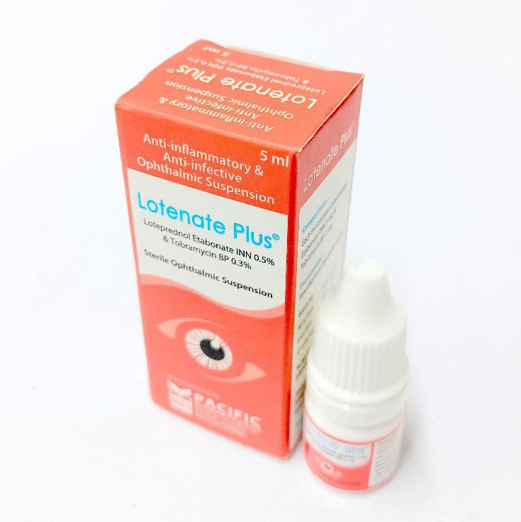 Lotenate Plus Ophthalmic Suspension 0.5%+0.3%
