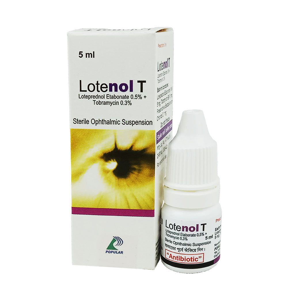 Lotenol T Ophthalmic Suspension 0.5%+0.3%