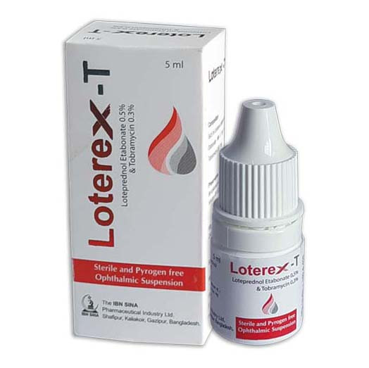 Loterex-T Ophthalmic Suspension 0.5%+0.3%