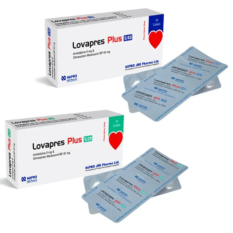 Lovapres Plus Tablet 5 mg+40 mg