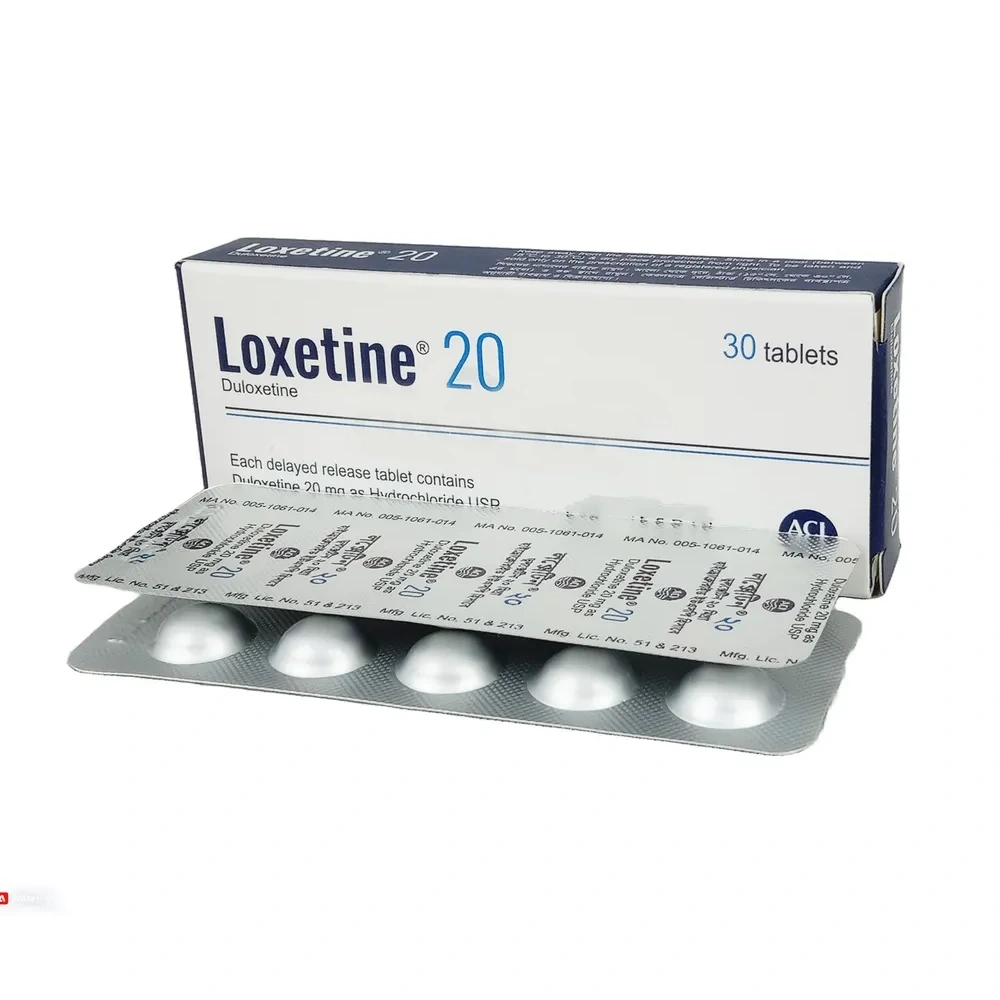 Loxetine Tablet (Delayed Release) 20 mg