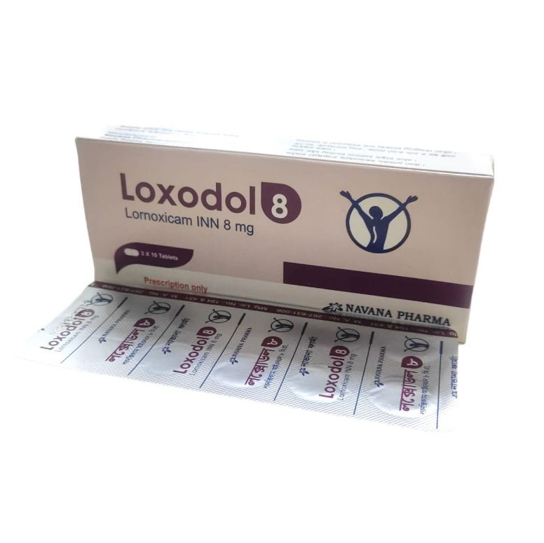 Loxodol Tablet 8 mg
