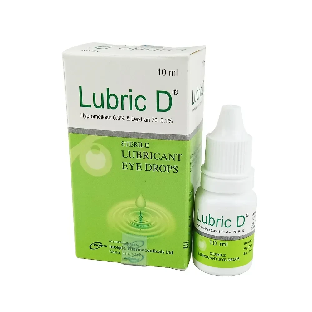 Lubric D Ophthalmic Solution 0.1%+0.3%