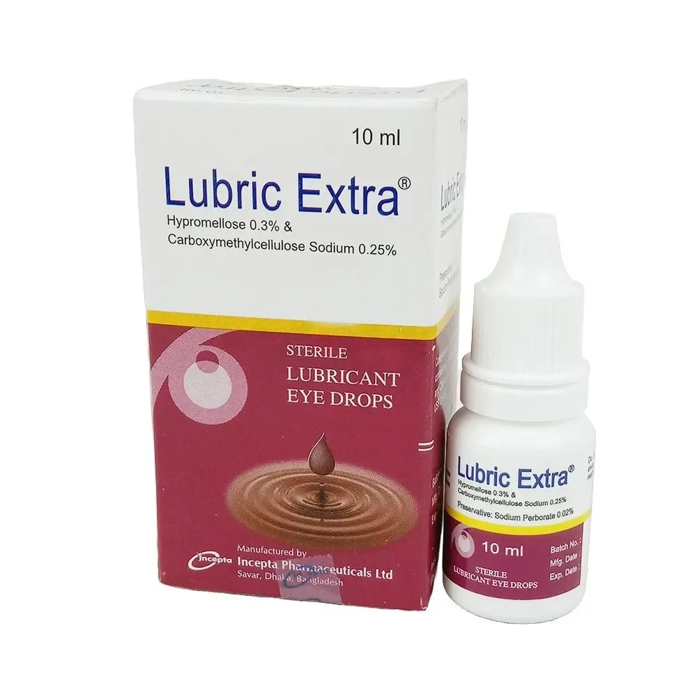 Lubric Extra Ophthalmic Gel 0.25%+0.3%