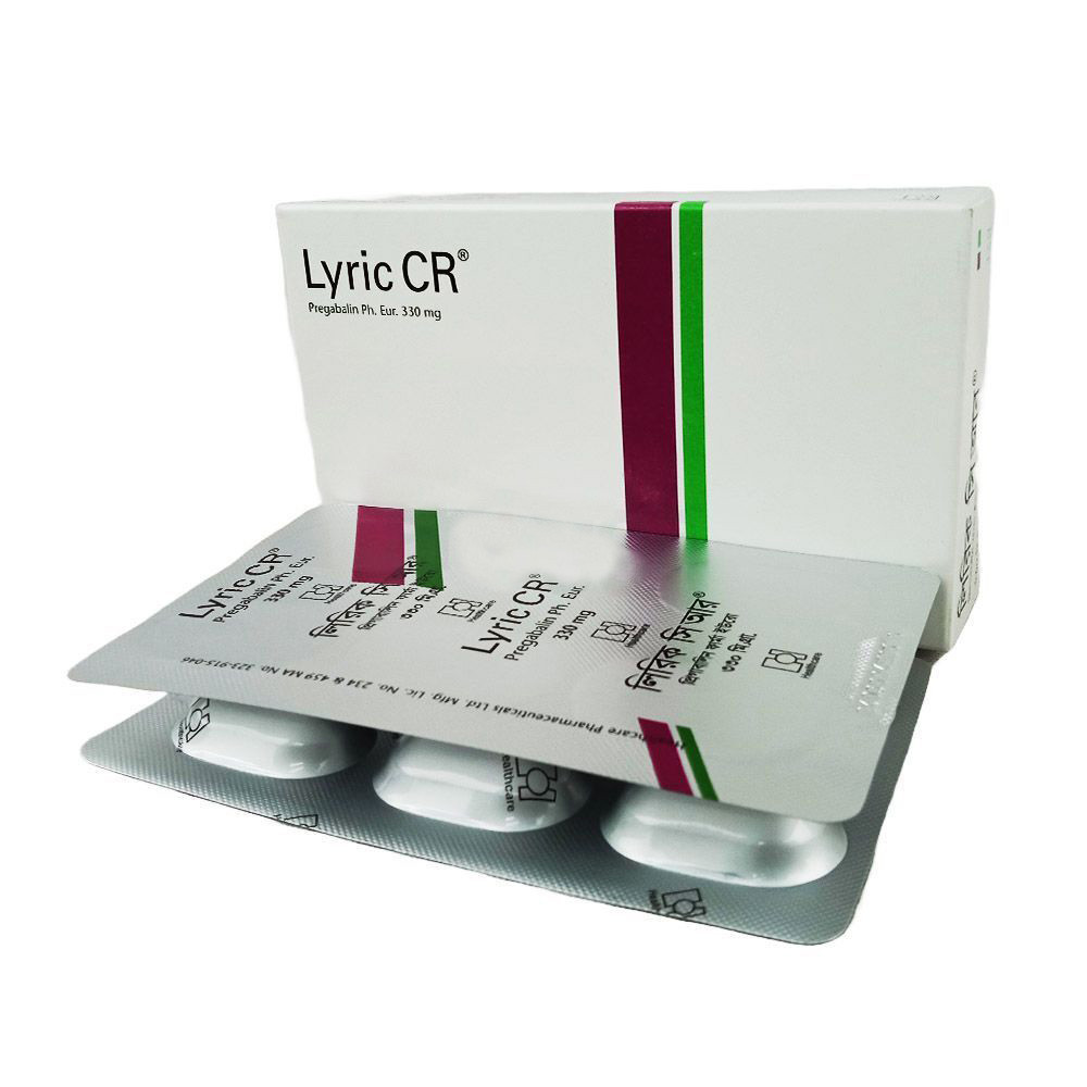 Lyric CR Tablet (Controlled Release) 330 mg