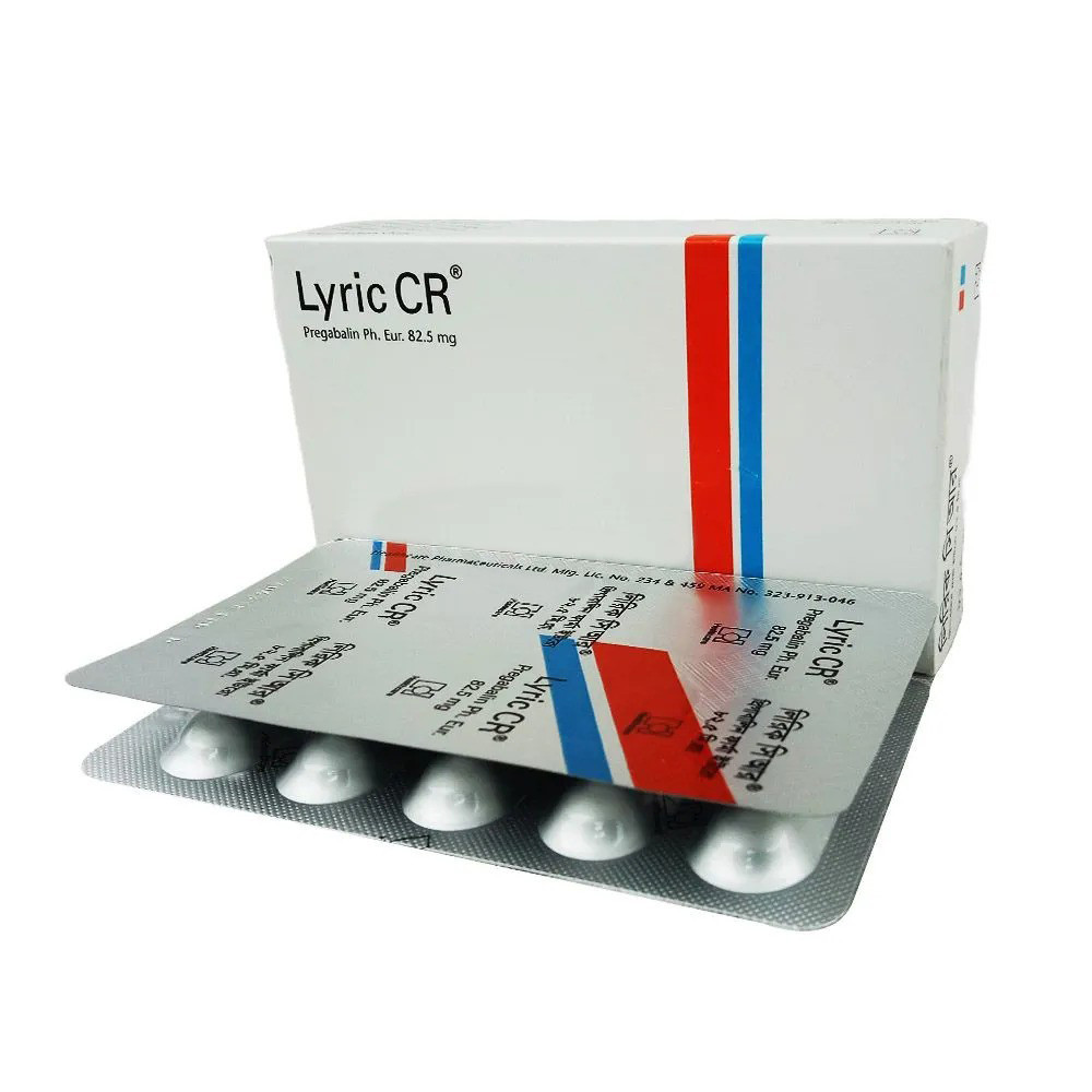 Lyric CR Tablet (Controlled Release) 82.5 mg