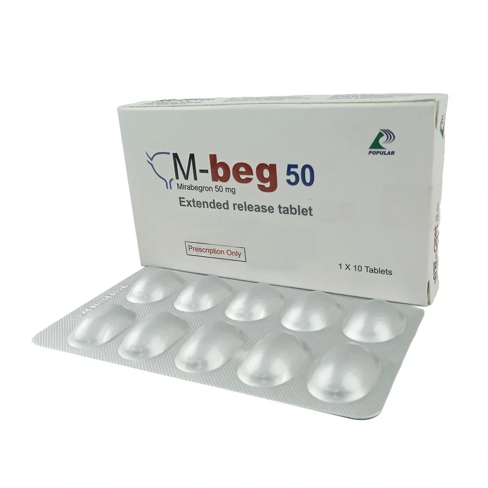 M-beg Tablet (Extended Release) 50 mg