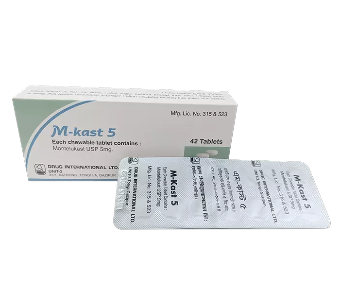 M-Kast Chewable Tablet 5 mg