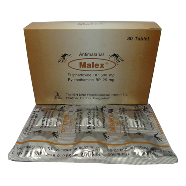 Malex Tablet 500 mg+25 mg