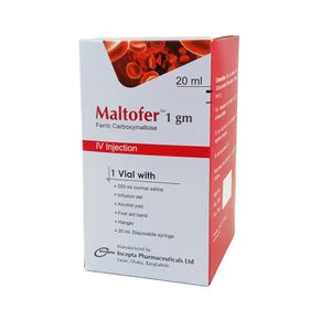 Maltofer IV Injection or Infusion 750 mg/15 ml