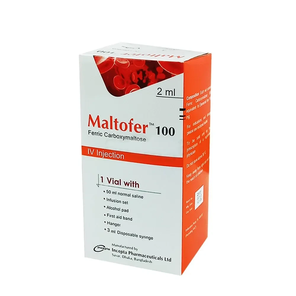 Maltofer IV Injection or Infusion 100 mg/2 ml
