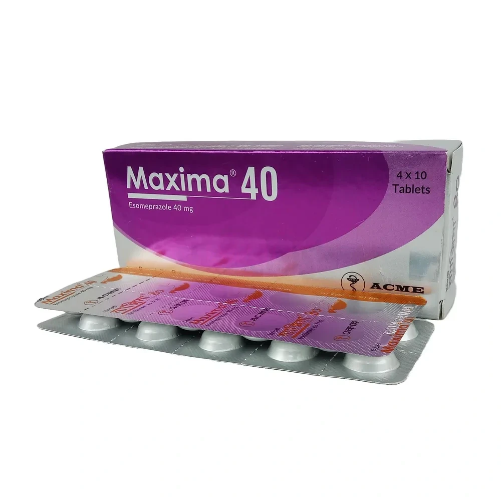 Maxima Tablet (Enteric Coated) 40 mg