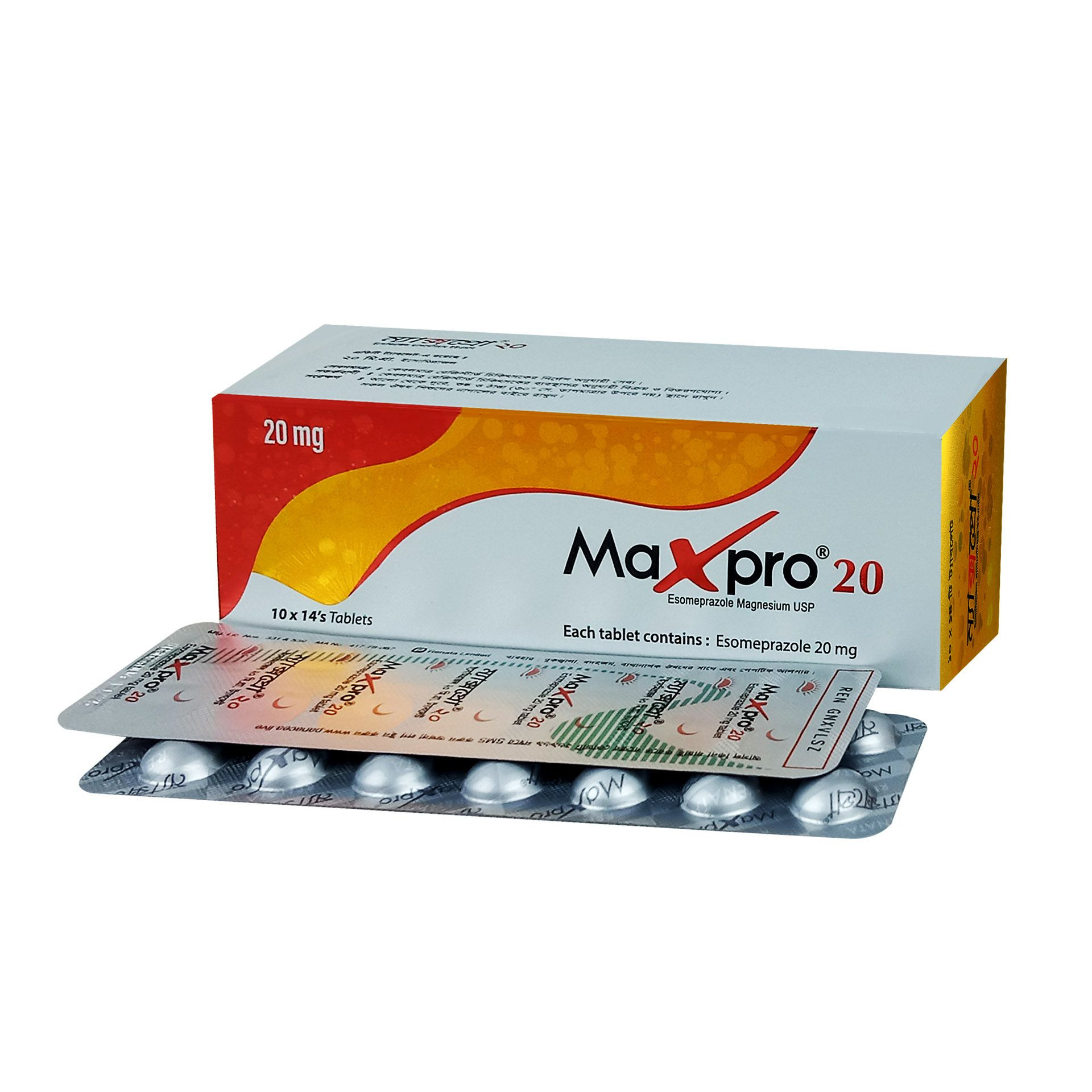 Maxpro Tablet (Enteric Coated) 20 mg