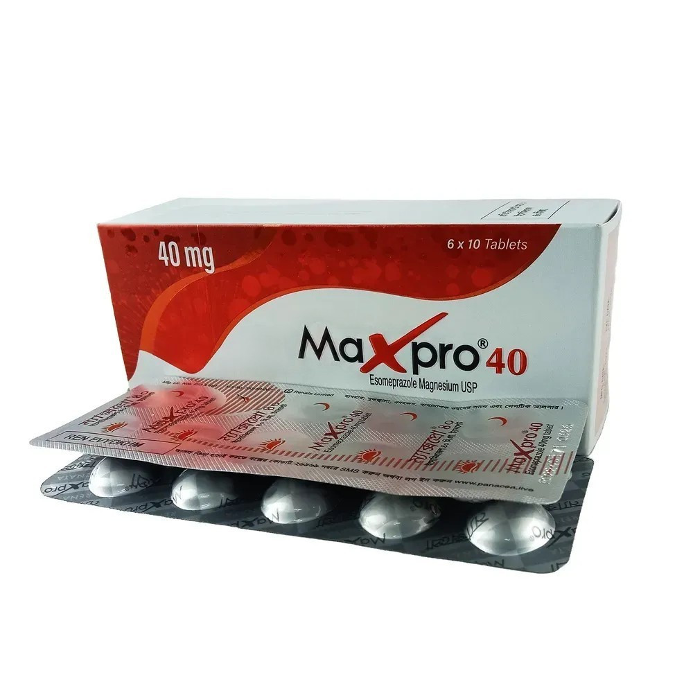Maxpro Tablet (Enteric Coated) 40 mg