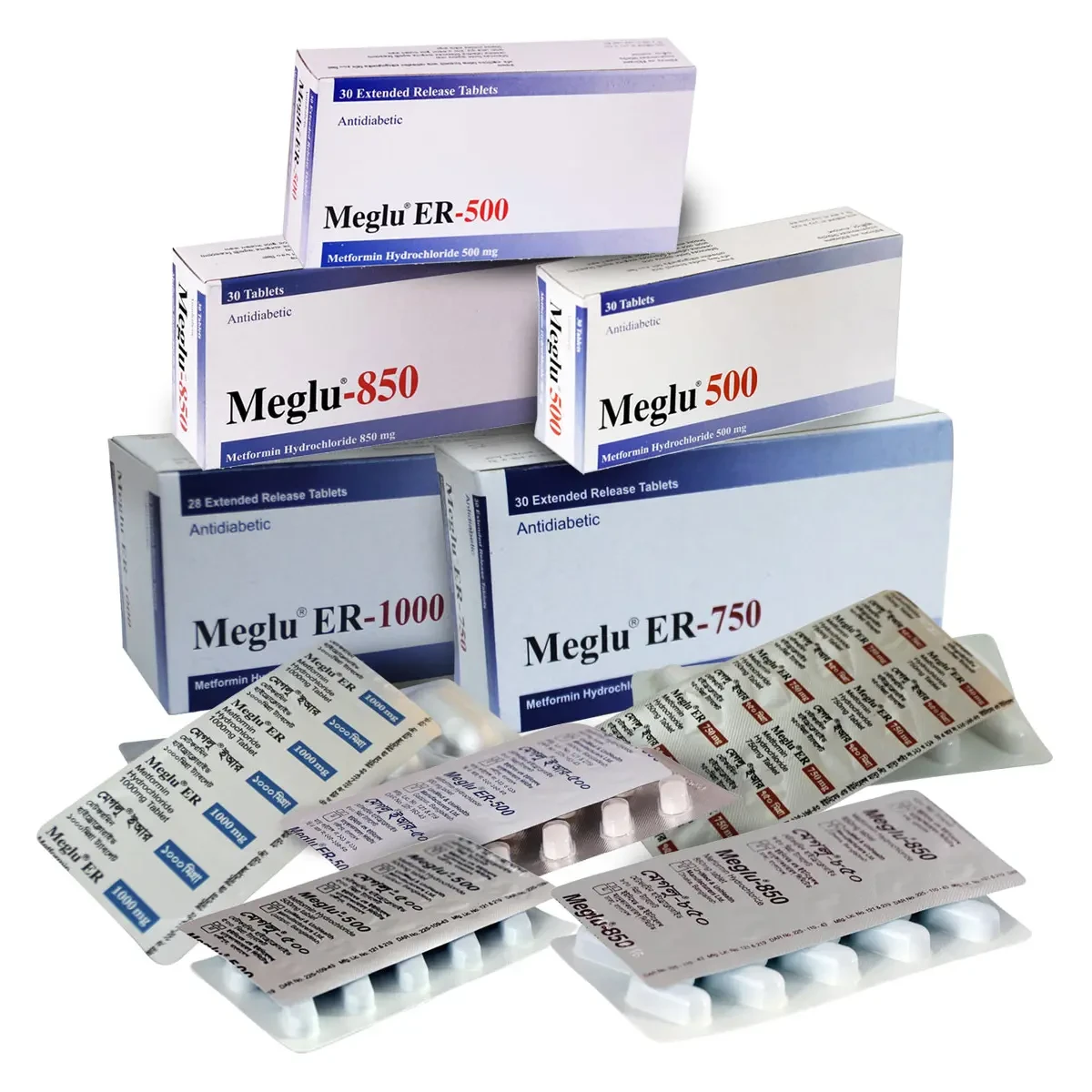 Meglu ER Tablet (Extended Release) 750 mg