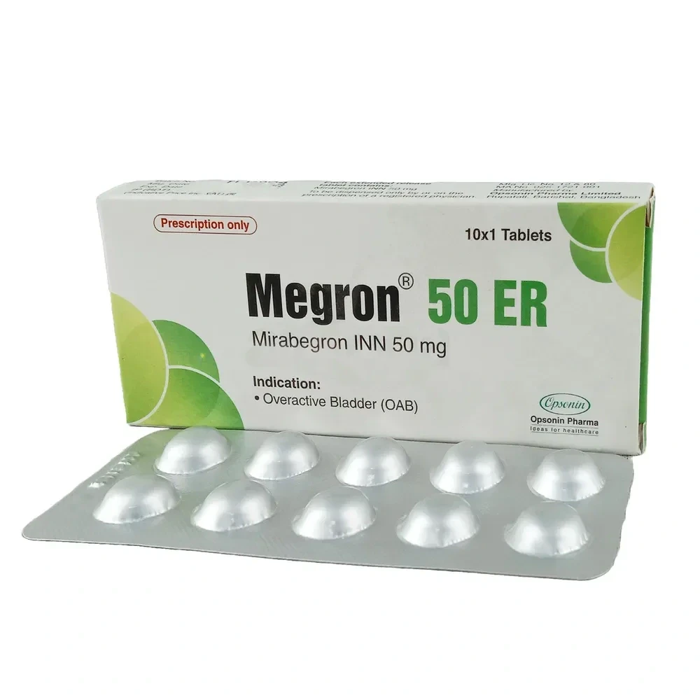 Megron ER Tablet (Extended Release) 50 mg