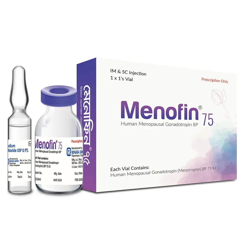 Menofin IM/SC Injection 75 IU/vial